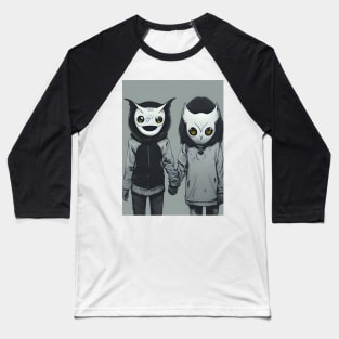 Waiting for Halloween Baseball T-Shirt